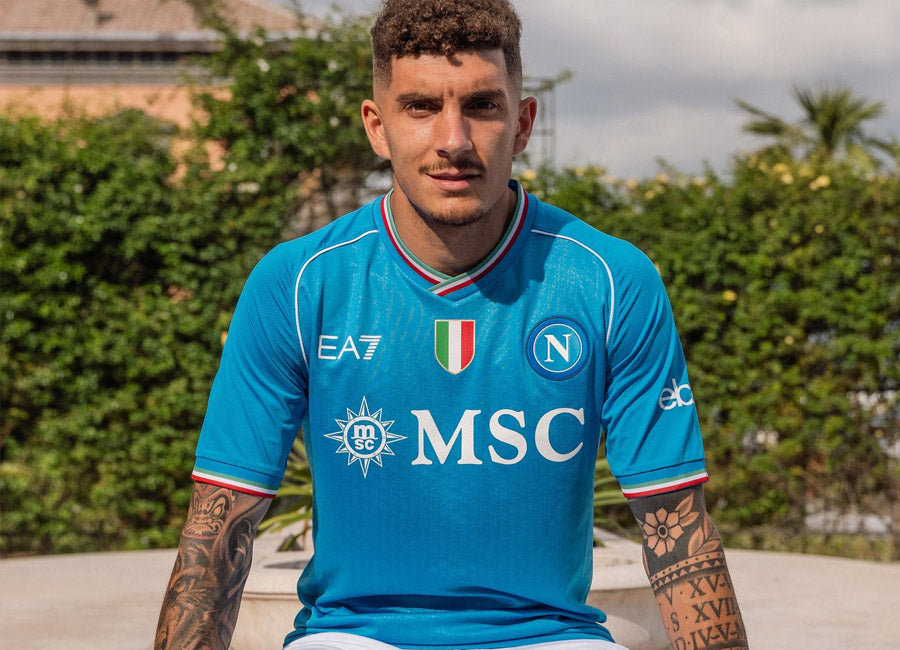 Napoli home kit 23/24 players version