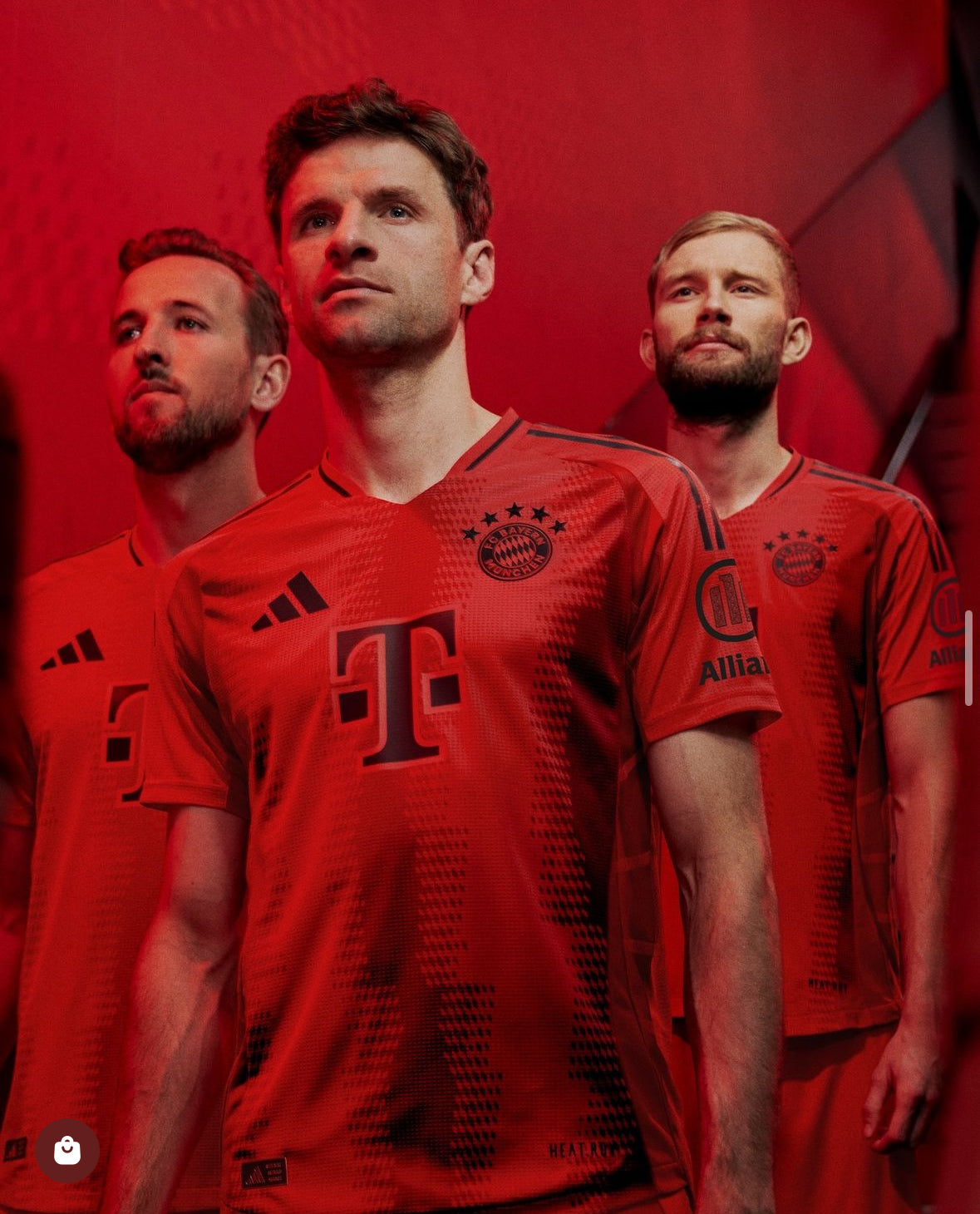 Bayern münchen home kit 24/25 players version