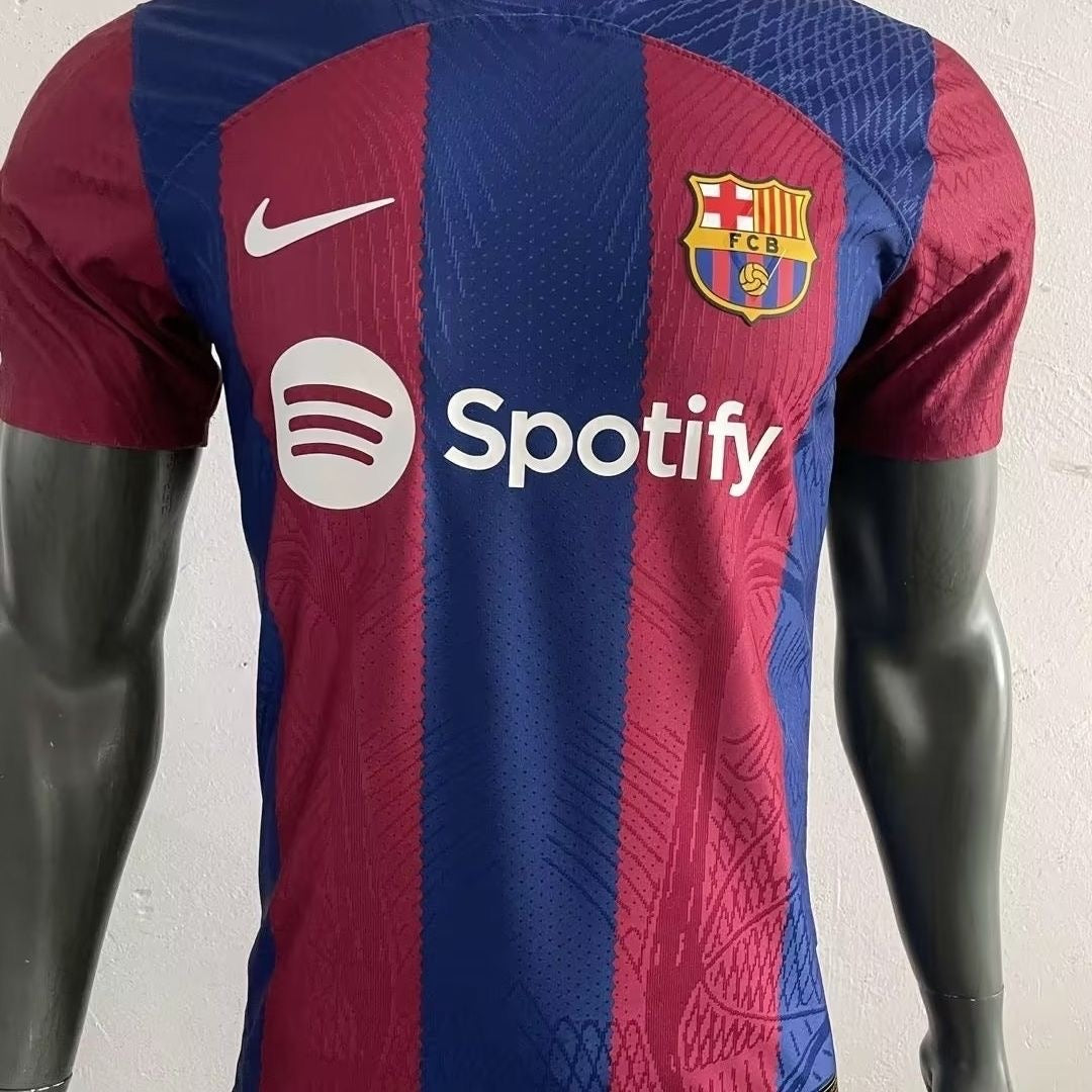 Barcelona home kit 23/24 players version